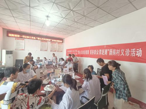 胡集鎮(zhèn)第一書記工作隊(duì)組織開展 愛心義診送健康 服務(wù)群眾零距離 薛崗村義診活動(dòng)